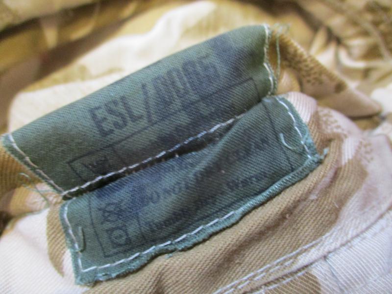 BRITISH ARMY / SAS issue MODIFIED DESERT DPM DDPM BOONIE HAT 56CM MEDIUM