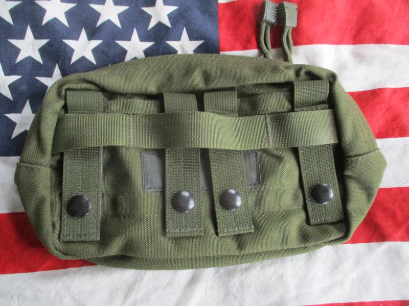 BLACKHAWK MOLLE medium UTILITY admin rear shooters belt POUCH uksf sas og green