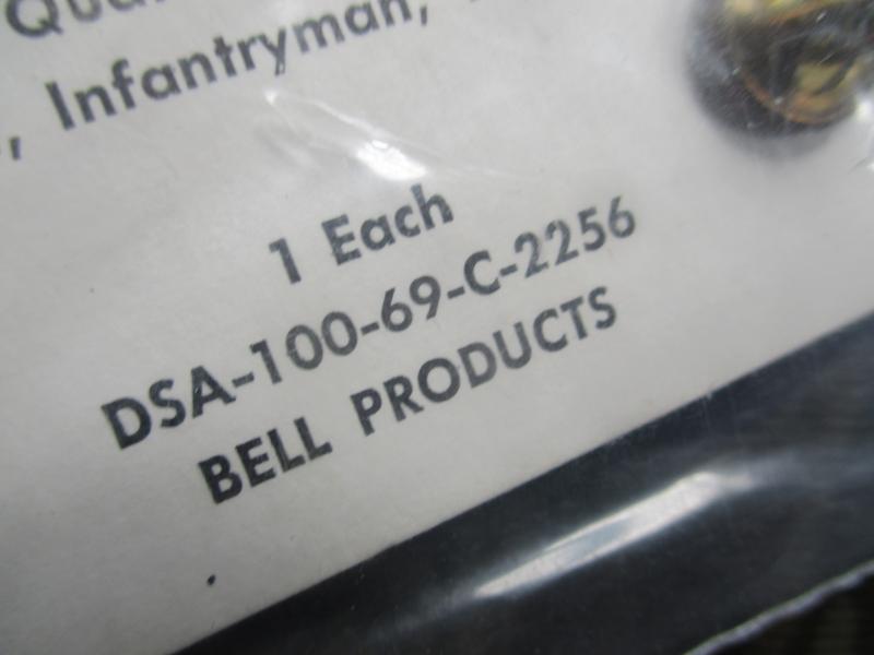 VIETNAM WAR ISSUE 1969 dated COMBAT INFANTRYMAN 1st AWARD BADGE CIB subdued NEW