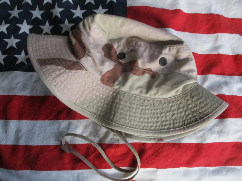 GENUINE USA AMERICAN SF DEVGRU tru spec TRI DESERT camo BOONIE HAT size 7 medium