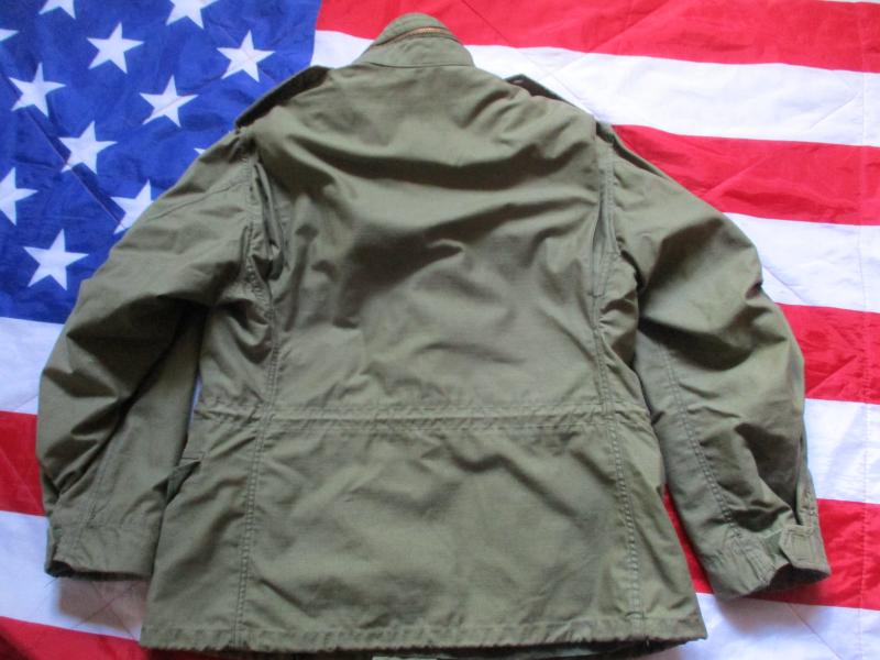 1972 ALPHA INDUSTRIES US ARMY ISSUE VIETNAM WAR OG 107 M65 COAT COMBAT jacket MS
