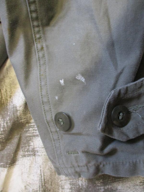 VINTAGE 1984 GERMAN ARMY bw moleskin grey WINTER PARKA JACKET COAT medium