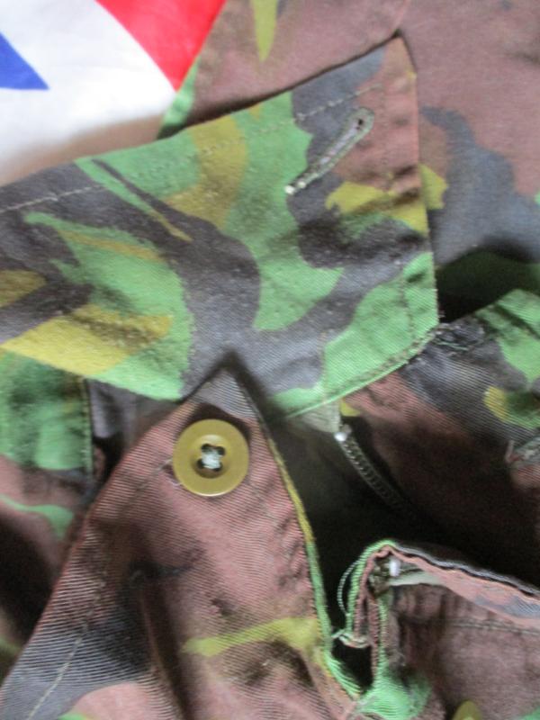 GENUINE ISSUE 70'S DPM CAMO 68 JUNGLE TROPICAL COMBAT SHIRT falklands 190/104 Large long