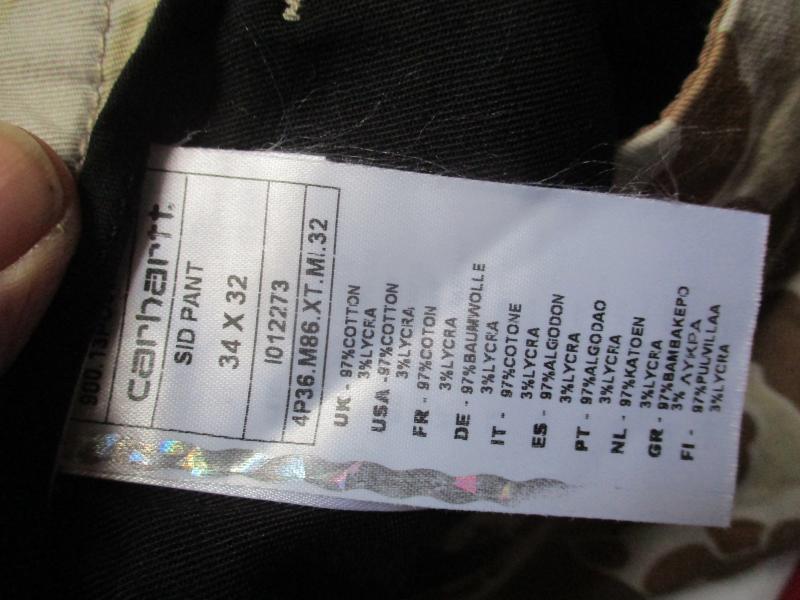 CARHARTT US ARMY VIETNAM DUCK HUNTER / USMC WW2 FROGSKIN BEACH SIDE camo SID PANT TROUSERS