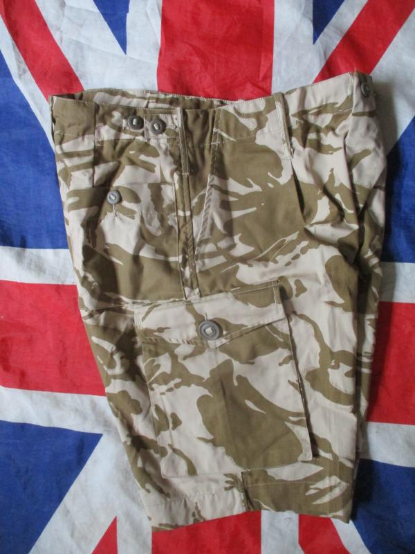 BRITISH ARMY issue DESERT DPM ddpm CS95 soldier 95 combat SHORTS PANTS 32 - 34