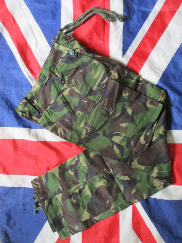 1990'S 90s BRITISH ARMY ISSUE DPM CAMO TEMPERATE combat TROUSERS 28 - 31
