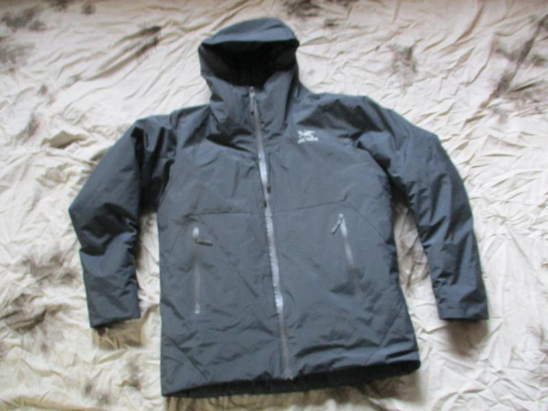 GENUINE real ARCTERYX THORIUM AR HOODY mans down JACKET COAT PARKA wolf grey M-L