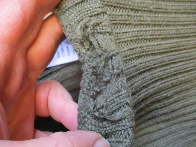 GENUINE BRITISH ARMY COMMANDO issue JUMPER PULLOVER JERSEY 106CM large CSM WO2