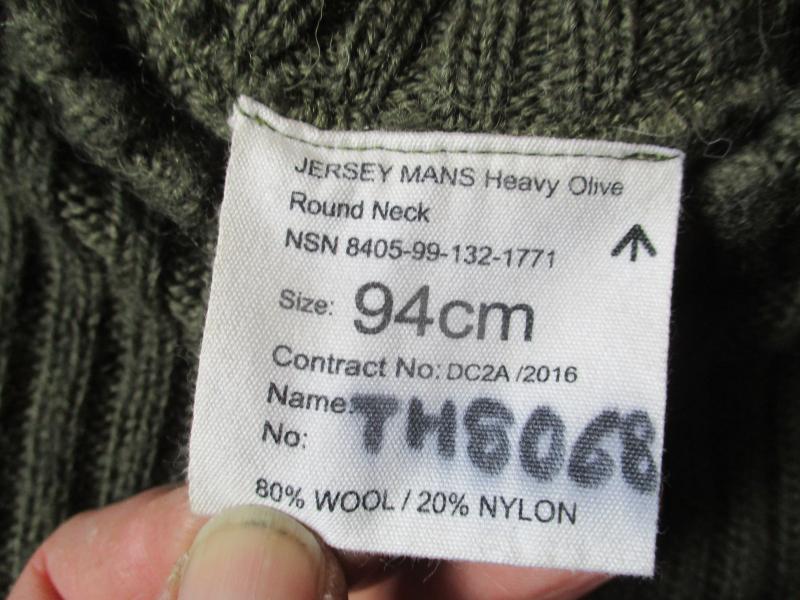 GENUINE BRITISH ARMY / COMMANDO issue WOOL JUMPER PULLOVER JERSEY 94CM medium