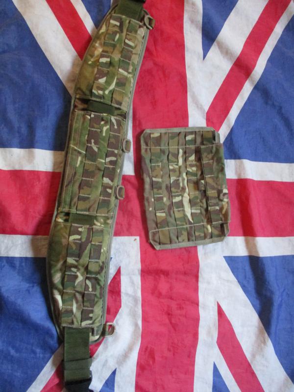UK ISSUE OSPREY MOLLE webbing belt HIP PAD battle shooters MTP MULTICAM m new
