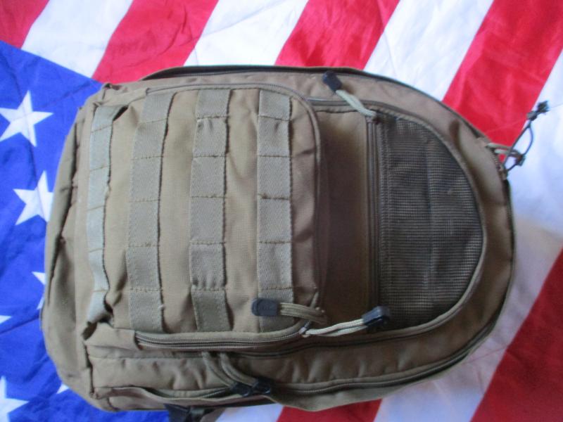ORIGINAL SANDPIEPER of CALIFORNIA USA 35L BUG OUT BAG DAY SACK PATROL PACK tan