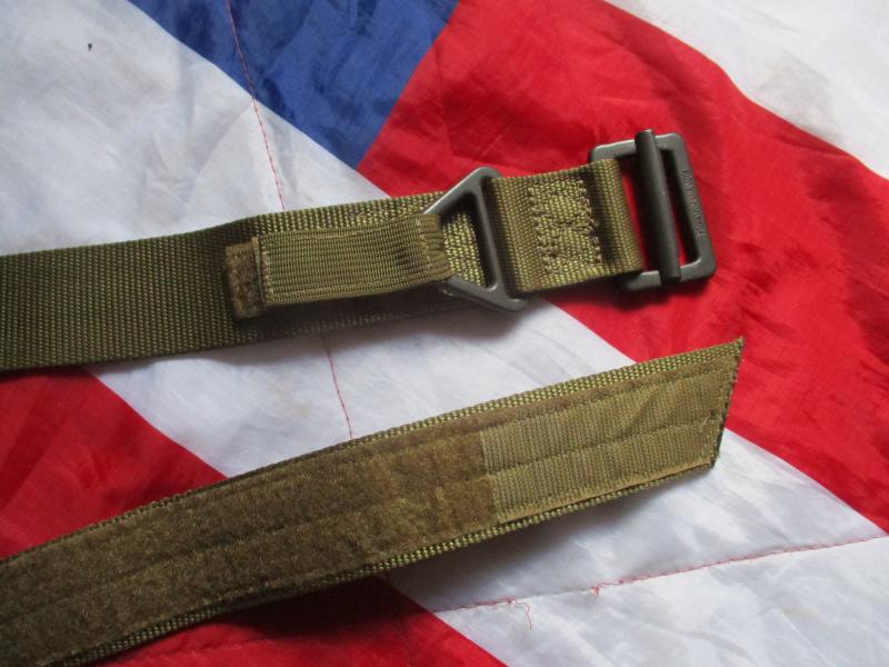 genuine BLACKHAWK USA CQB RIGGER RIGGERS BELT coyote tan