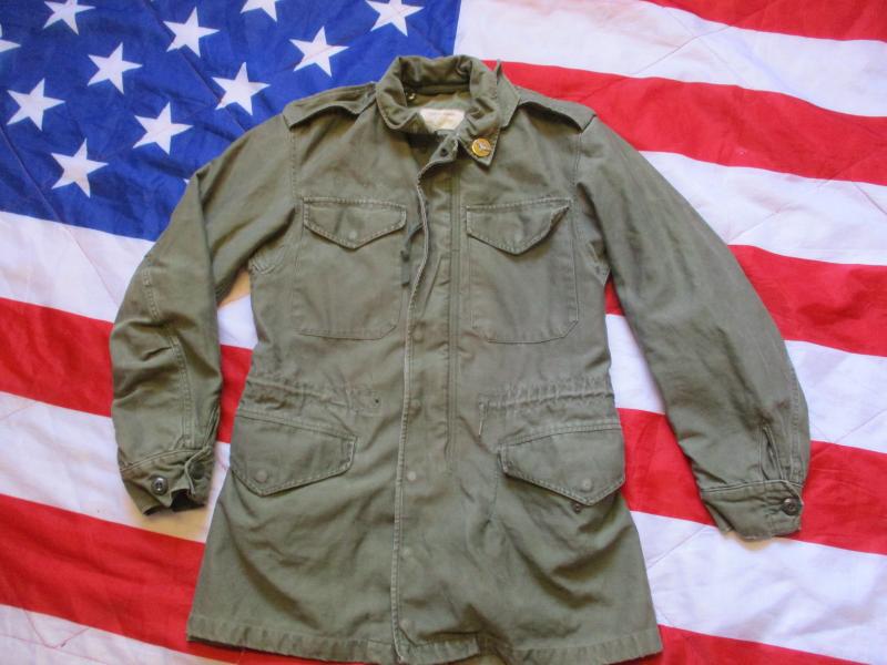 1963 GENUINE US ARMY USA ISSUE VIETNAM WAR M51 M 1951 COAT COMBAT jacket OG 107