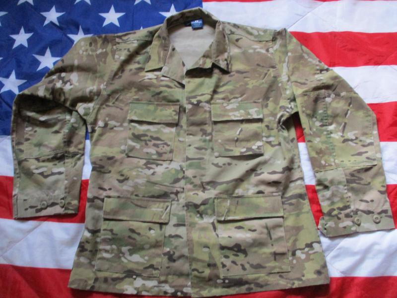 PROPPER USA 2012 crye precision multicam m65 twill BDU CARGO JACKET coat L - L / XL