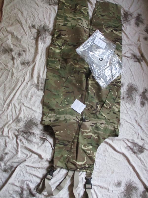 GENUINE BRITISH Army ISSUE MTP multicam WATERPROOF GORETEX salopettes TROUSERS new XL