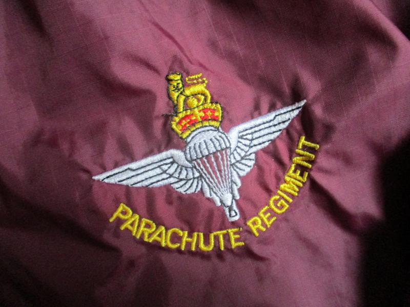 THE PARACHUTE REGIMENT AIRBORNE PARA paratrooper FLEECE BUFFALO STYLE JACKET XL / XXL