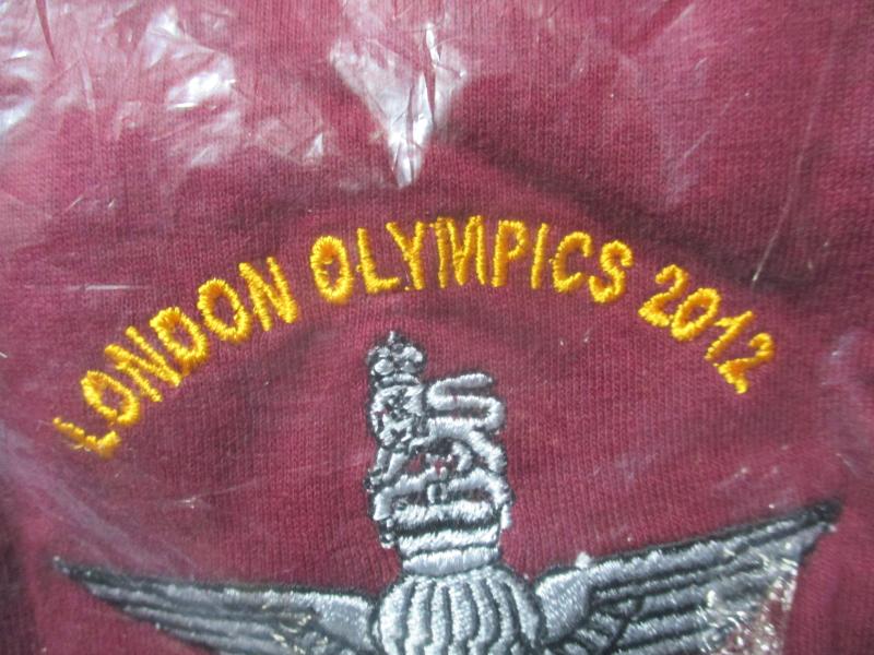 PARACHUTE REGIMENT OP OLYMICS 2012 cassino company AIRBORNE PARA paratrooper T shirt XL new