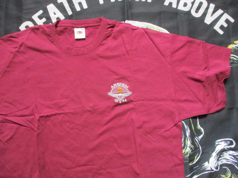 PARACHUTE REGIMENT ww2 Arnhem 1944 AIRBORNE PARA paratrooper T shirt XL