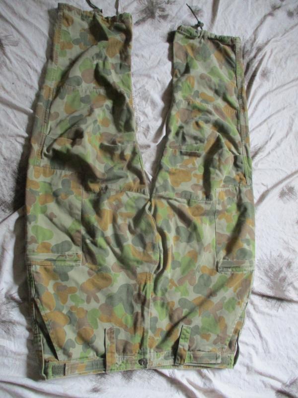 GENUINE issue AUSTRALIAN army JUNGLE AUSCAM DPU camo COMBAT TROUSERS XL XXL