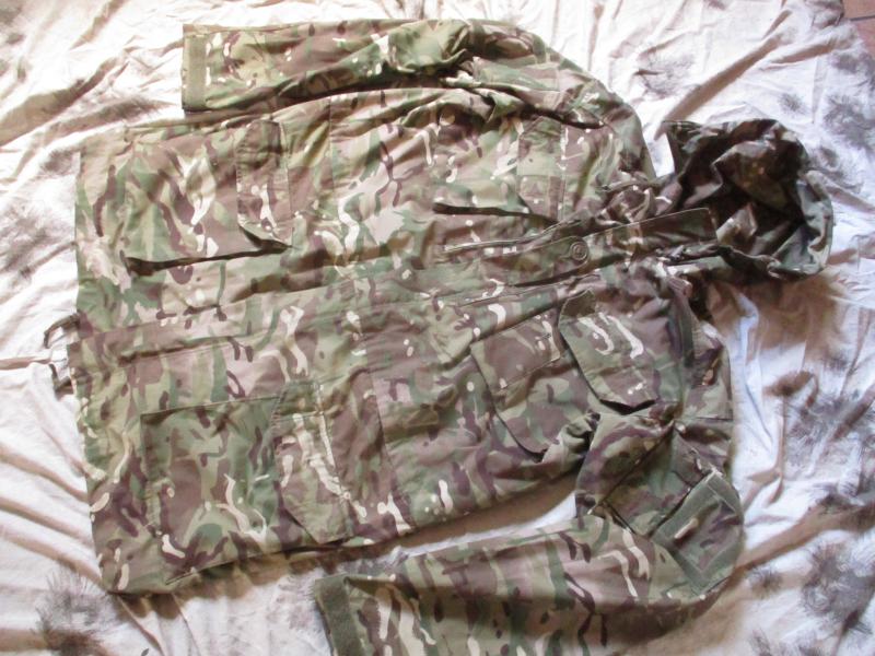 British army ISSUE MTP MULTICAM camo MK2 PCS windproof COMBAT SMOCK 190/120 XXL