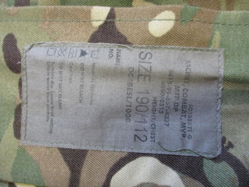 MTP MULTICAM heavy weight MVP gore tex waterproof SMOCK coat 190/112 XL xxl