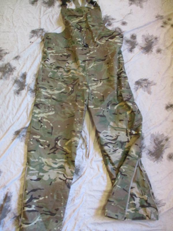 GENUINE Army ISSUE MTP multicam WATERPROOF GORETEX salopettes TROUSERS XL XXL