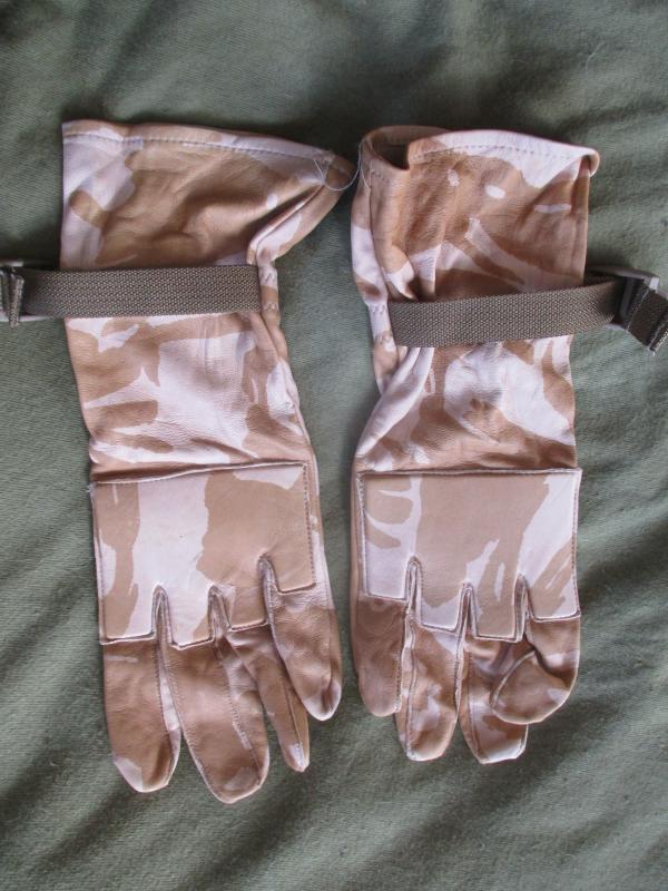 UK afghan ISSUE desert dpm LEATHER SHOOTING SNIPER COMBAT GLOVES size 10 large