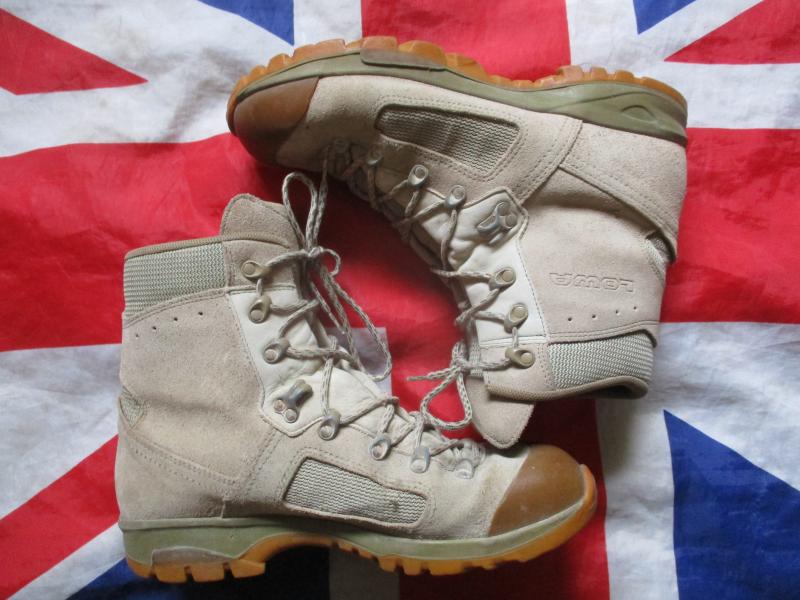 GENUINE BRITISH ARMY Afghanistan ISSUE DESERT elite COMBAT BOOTS UK 10.5 m