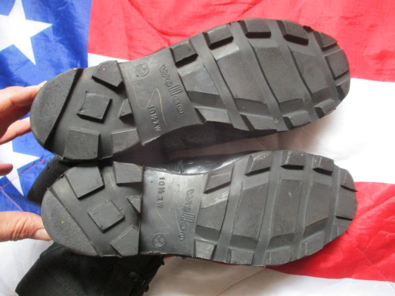 GENUINE usARMY ISSUE 1990 2nd pattern JUNGLE COMBAT black BOOTS usa 10.5uk 10 xw