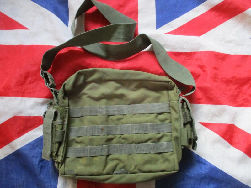 WARRIOR ASSAULT SYSTEMS molle battle AMMO man car BAG combat satchel sf OG GREEN