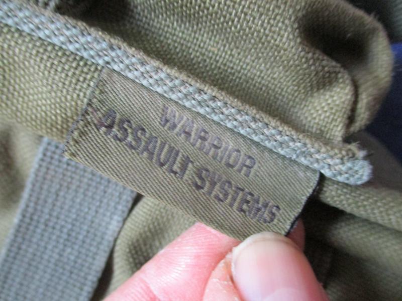 WARRIOR ASSAULT SYSTEMS molle battle AMMO man car BAG combat satchel sf OG GREEN