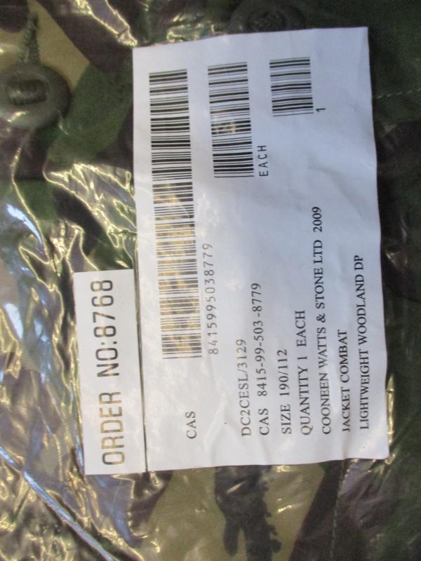 BRITISH ARMY issue dpm combat soldier 95 CARGO TROUSERS PANTS 36-38