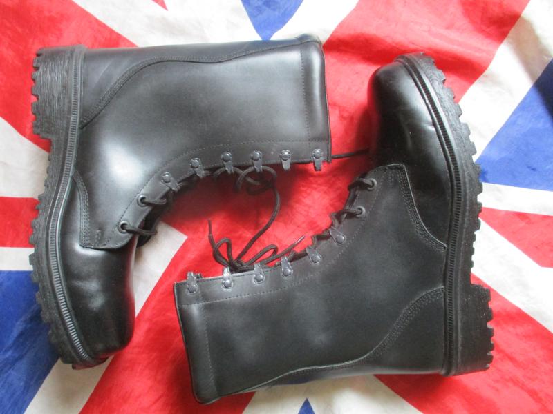rare type BRITISH ARMY HI LEG cab COMBAT ASSAULT BOOTS PARA BOOT UK 10 M new