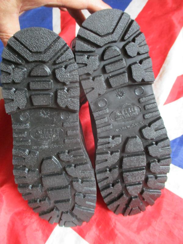 rare type BRITISH ARMY HI LEG cab COMBAT ASSAULT BOOTS PARA BOOT UK 10 M new