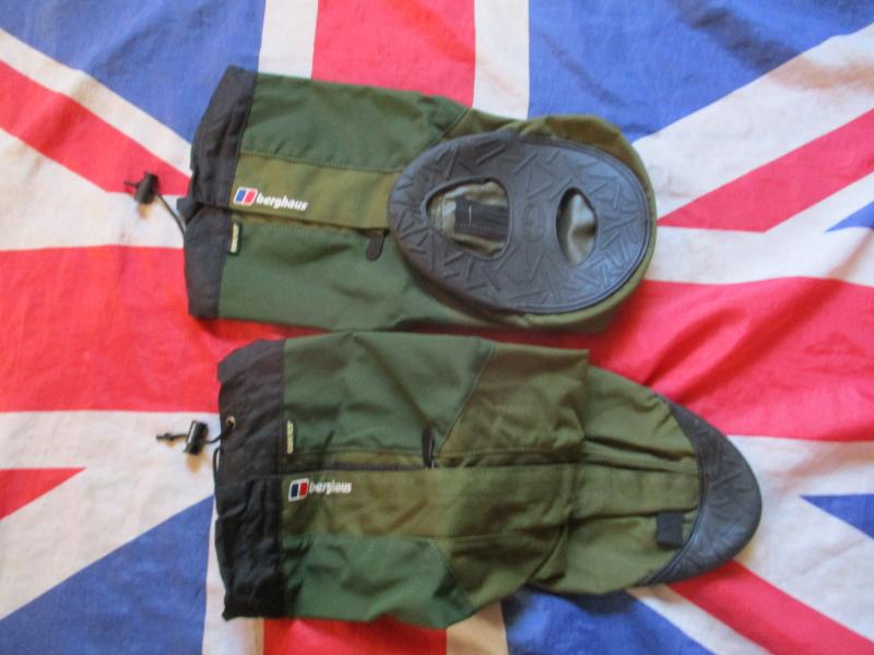 BERGHAUS YETI wilderness GORETEX WATERPROOF MOUNTAIN boot GAITERS medium NEW
