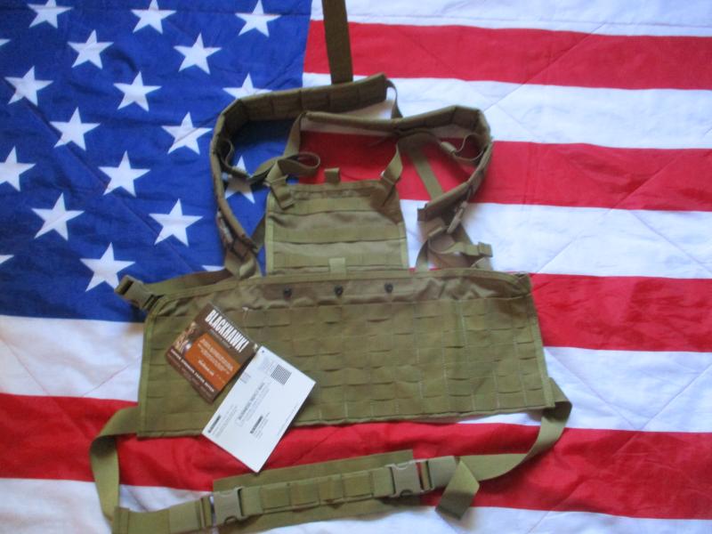 BLACKHAWK molle strike COMMANDO CHEST HARNESS RIG PLATE CARRIER coyote tan NEW
