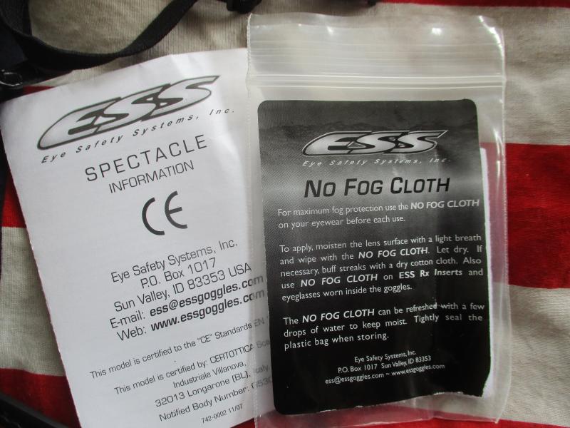 GENUINE USA ESS ICE balistic Combat SUNGLASSES SUN GLASSES black NEW