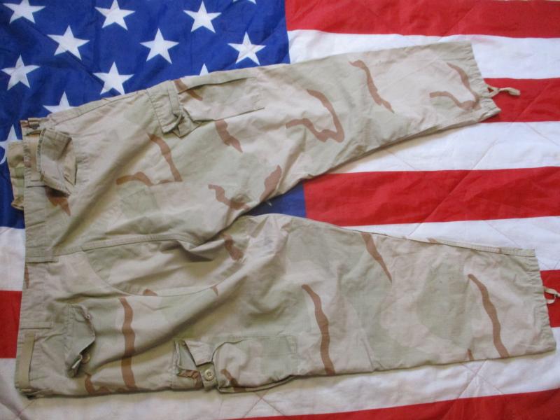 US ARMY USA us AMERICAN tri desert CAMO BDU combat PANTS TROUSERS teesar XL R
