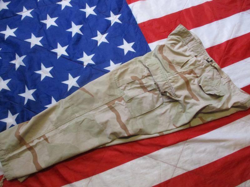 US ARMY USA us AMERICAN tri desert CAMO BDU combat PANTS TROUSERS teesar XL R