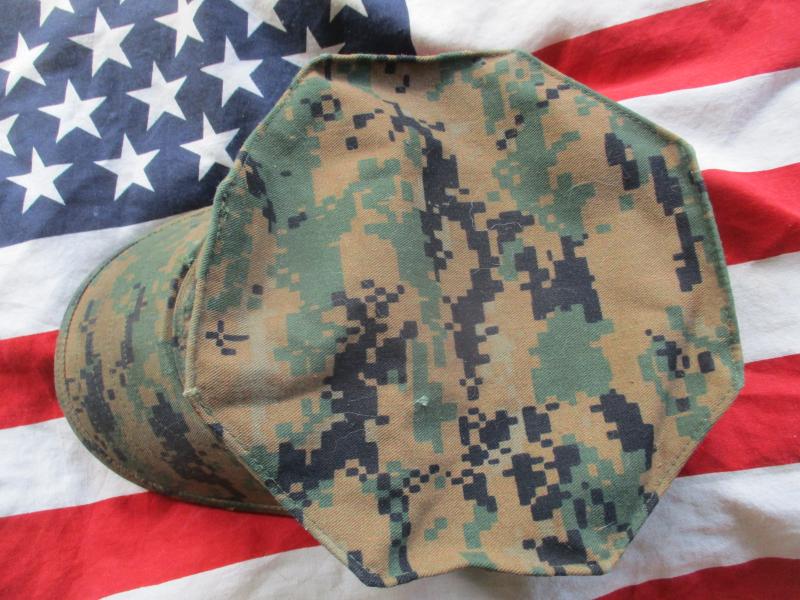 Genuine issue US MARINES USMC WOODLAND MARPAT marine MCCUU sekri COVER CAP HAT