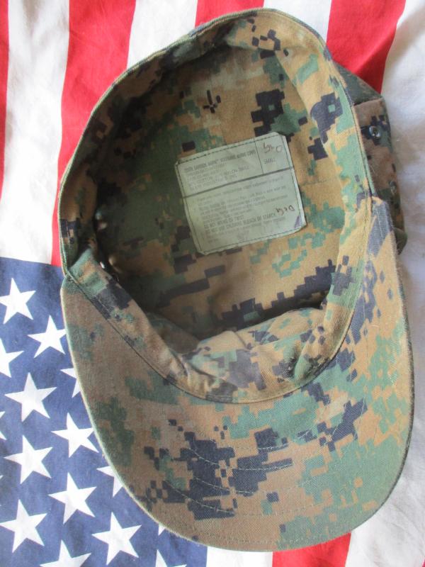 Genuine issue US MARINES USMC WOODLAND MARPAT marine MCCUU sekri COVER CAP HAT