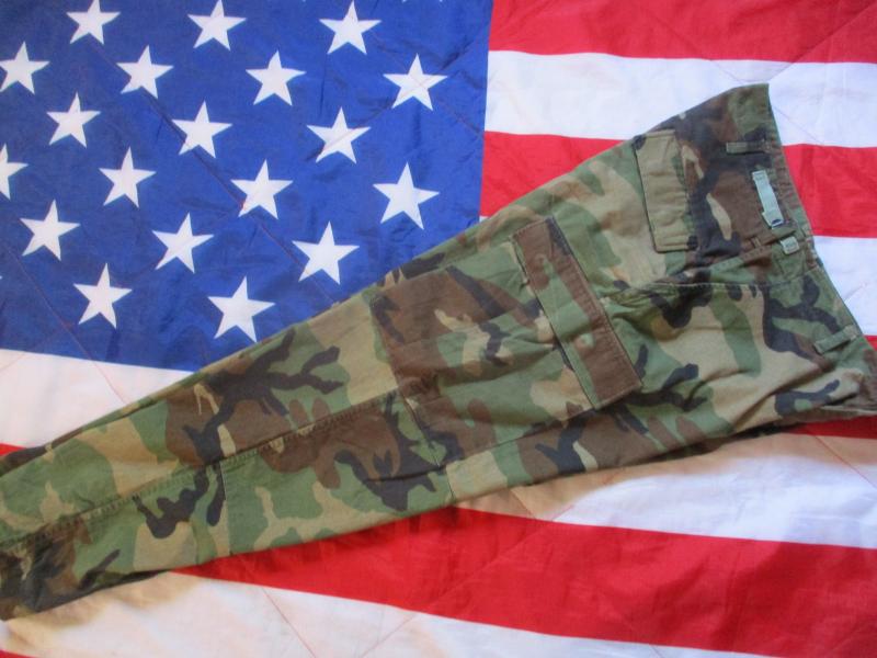 GENUINE issue USA us AMERICAN woodland CAMO BDU combat PANTS TROUSERS m65 material M / R