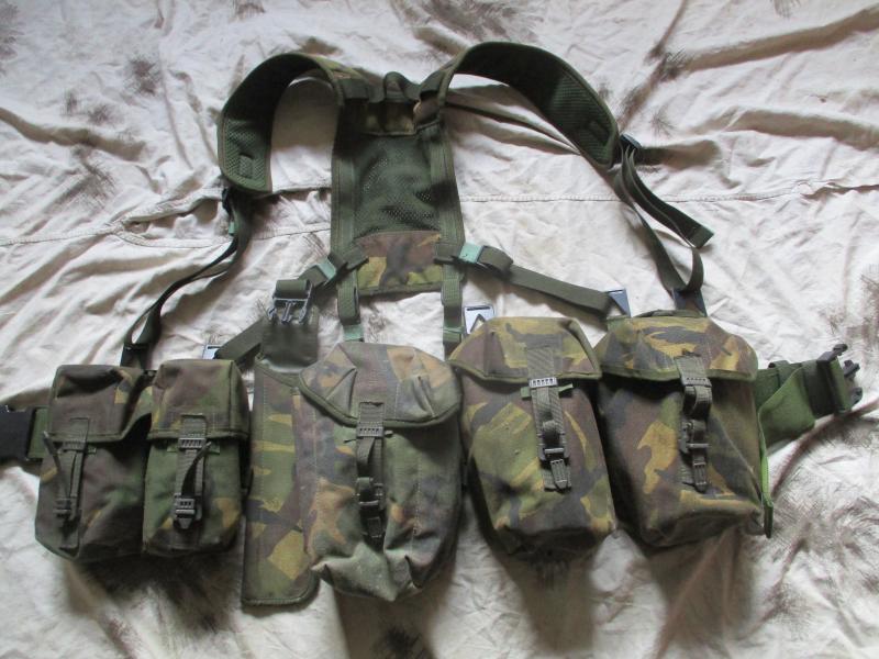 GENUINE ISSUE BRITISH ARMY ISSUE DPM camo infantry sas PLCE belt kit WEBBING SET