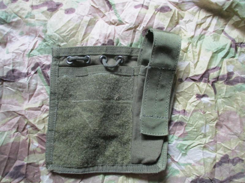 BLACKHAWK MOLLE commanders front of armour POUCH uksf sas og green