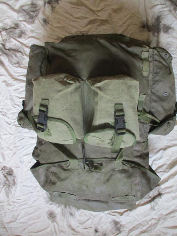 1987 dated SAS PARA Issue bergen AIRBORNE PARATROOPER RUCKSACK modified