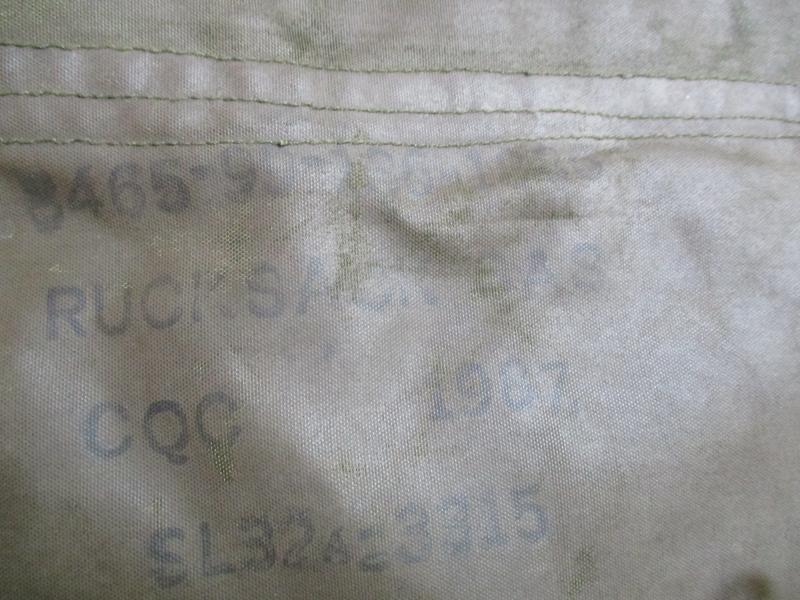 1987 dated SAS PARA Issue bergen AIRBORNE PARATROOPER RUCKSACK modified