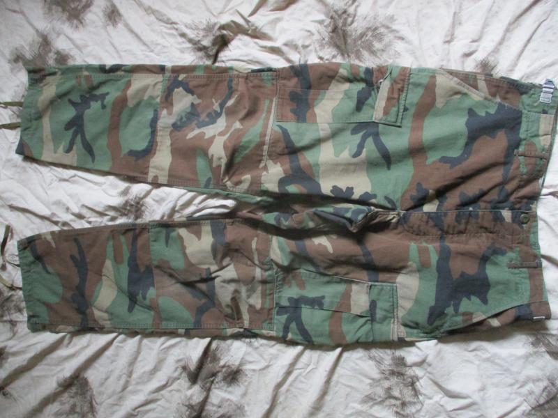 GENUINE issue USA us Army AMERICAN M81 woodland CAMO BDU combat PANTS TROUSERS m65 M/L