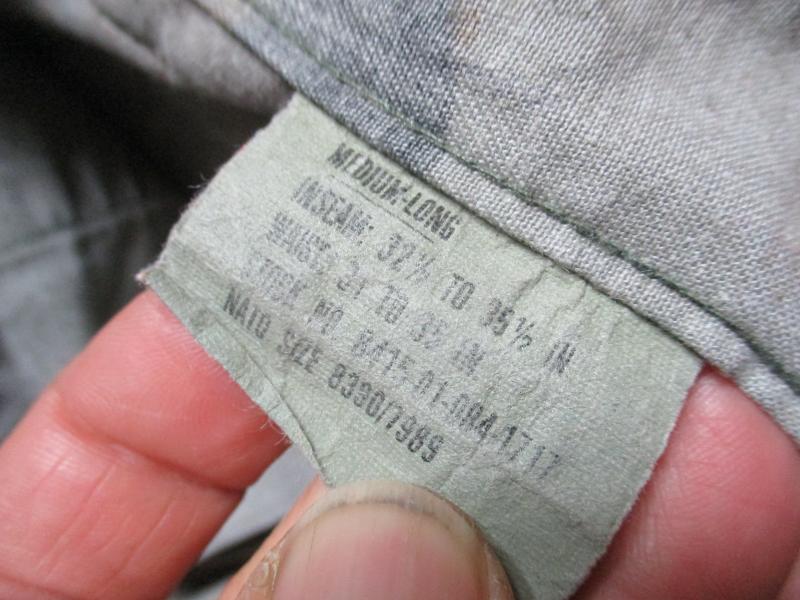 GENUINE issue USA us Army AMERICAN M81 woodland CAMO BDU combat PANTS TROUSERS m65 M/L