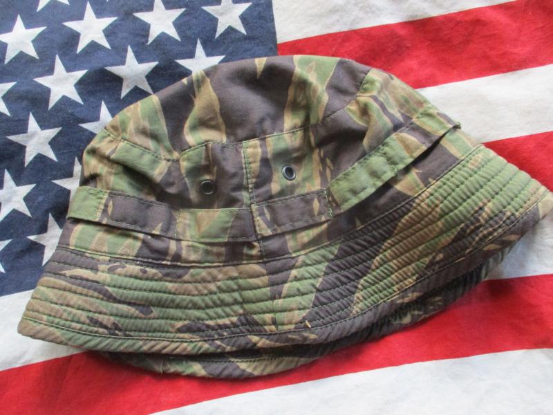 US ARMY SF ARVN VIETNAM WAR LLD TIGER STRIPE BOONIE JUNGLE HAT Medium