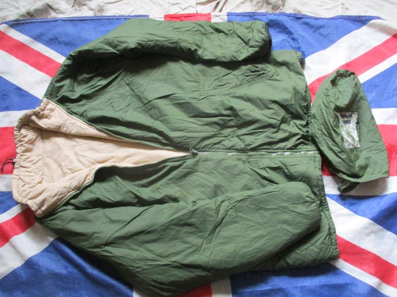 BRITISH ARMY ISSUE SOFTY ARCTIC THERMAL softie JACKET reversible og-Desert LARGE